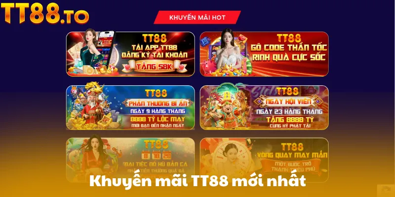 Khuyến mãi TT88 mới nhất dành cho hội viên
